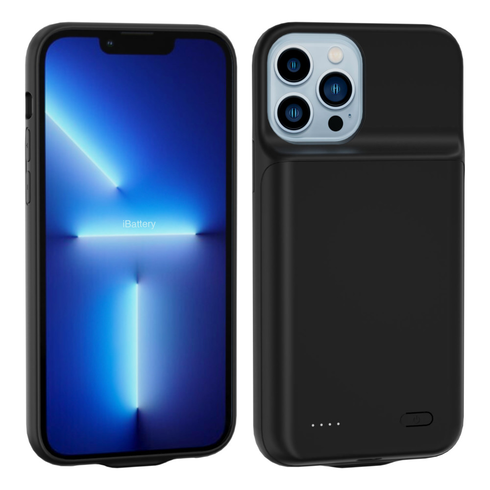 Чехол-зарядка iBattery для iPhone 13 Pro 6800 mAh black Чехол-зарядка iBattery для iPhone 13 Pro 6800 mAh black