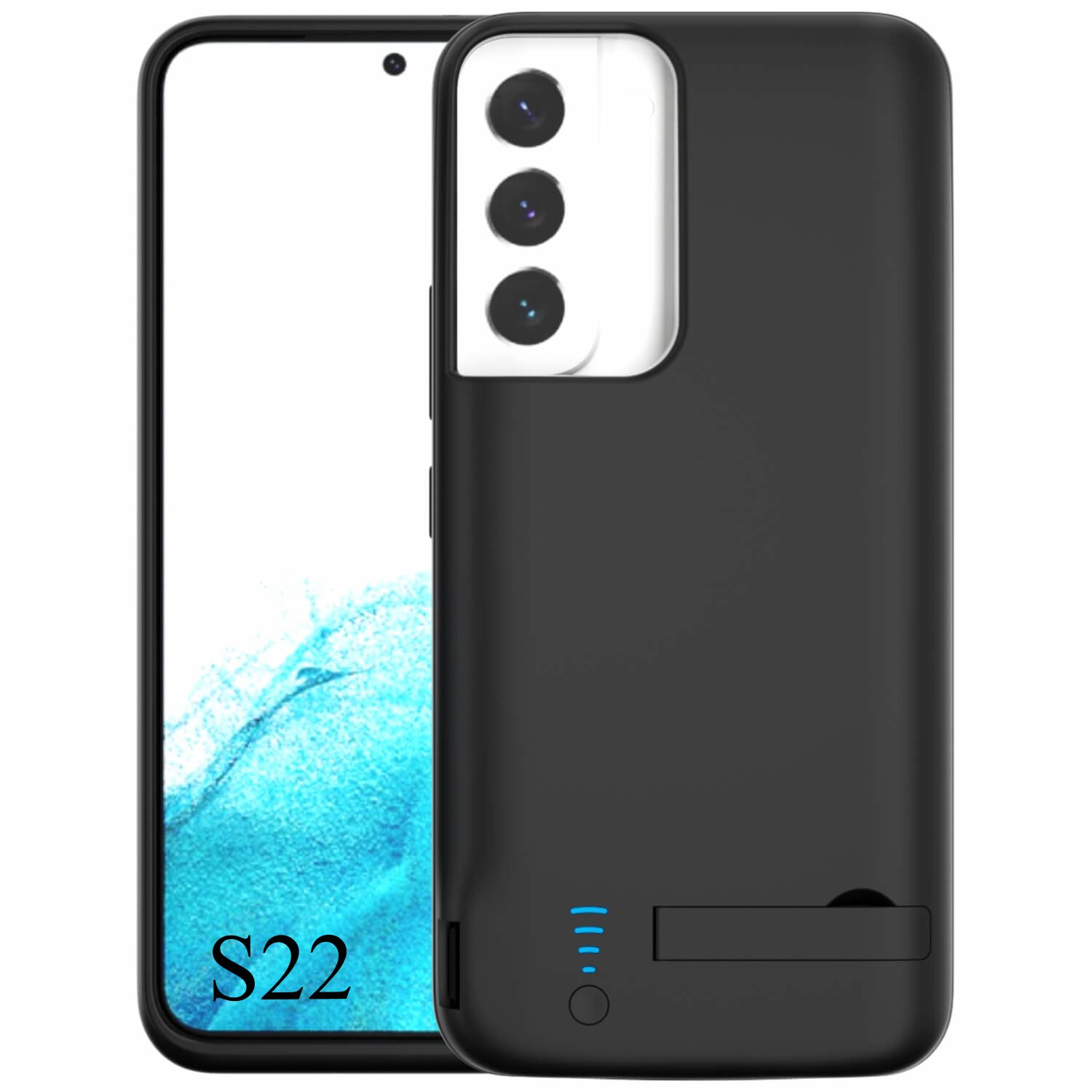 Чохол зарядка Samsung S22 black 5000 mAh iBattery