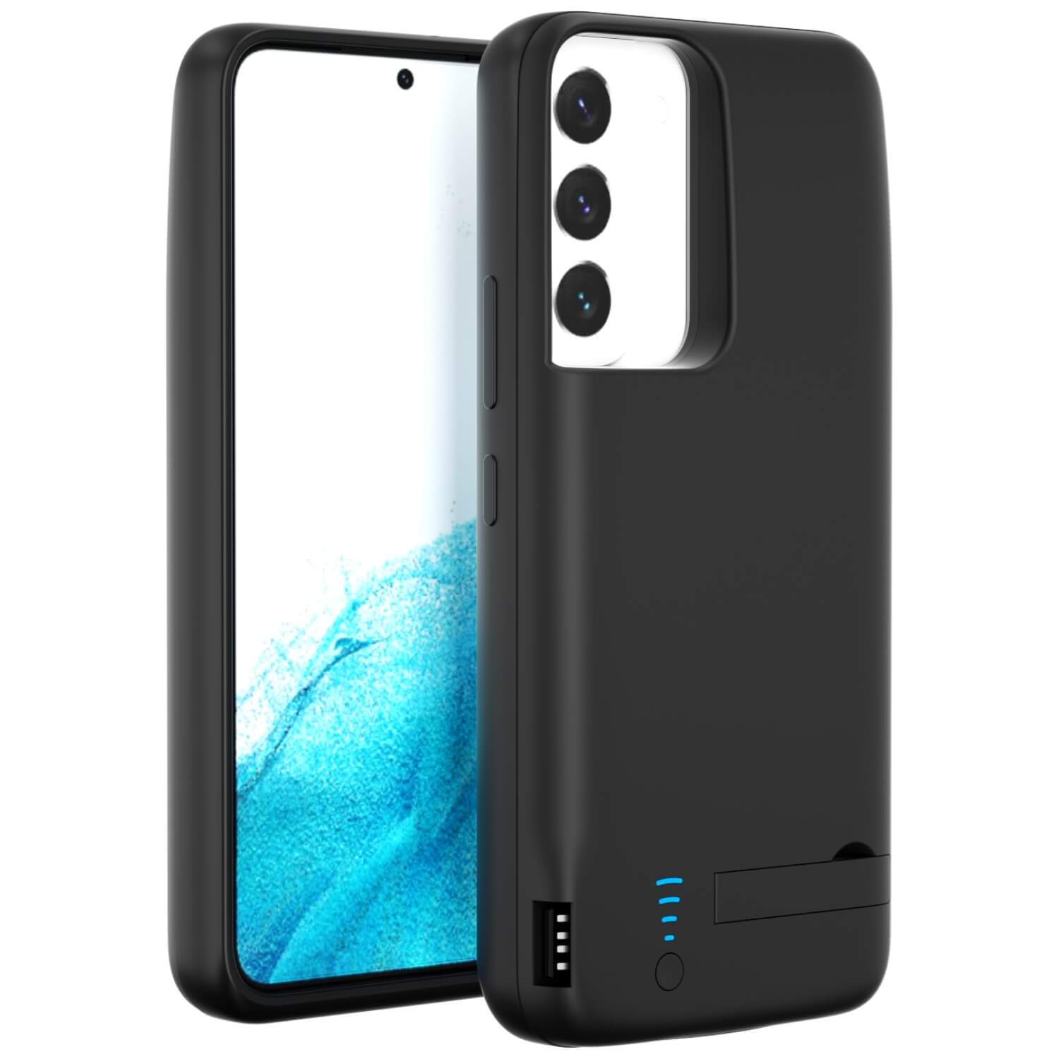 Чохол зарядка Samsung S22 black 5000 mAh iBattery