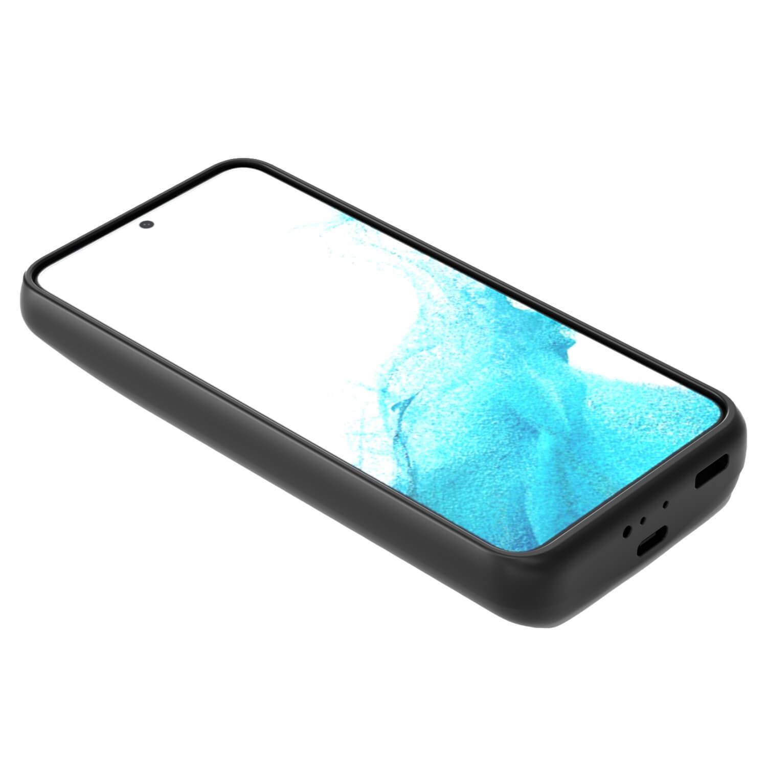 Чохол зарядка Samsung S22 black 5000 mAh iBattery