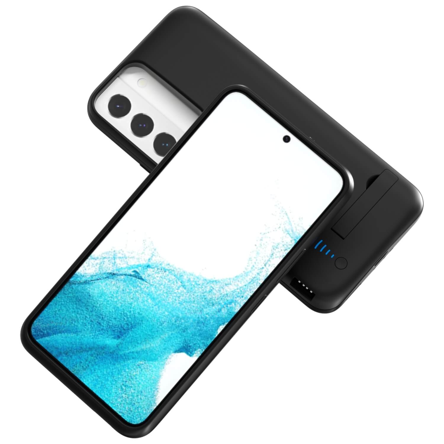 Чохол зарядка Samsung S22 black 5000 mAh iBattery