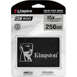 SSD диск Kingston KC600 2.5" SATA 256GB (SKC600/256G)