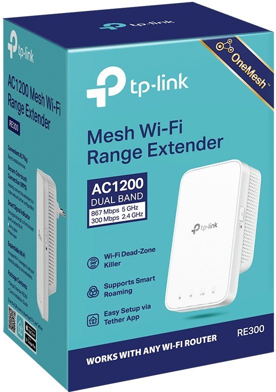 Підсилювач Wi-Fi (ретранслятор) TP-Link RE300