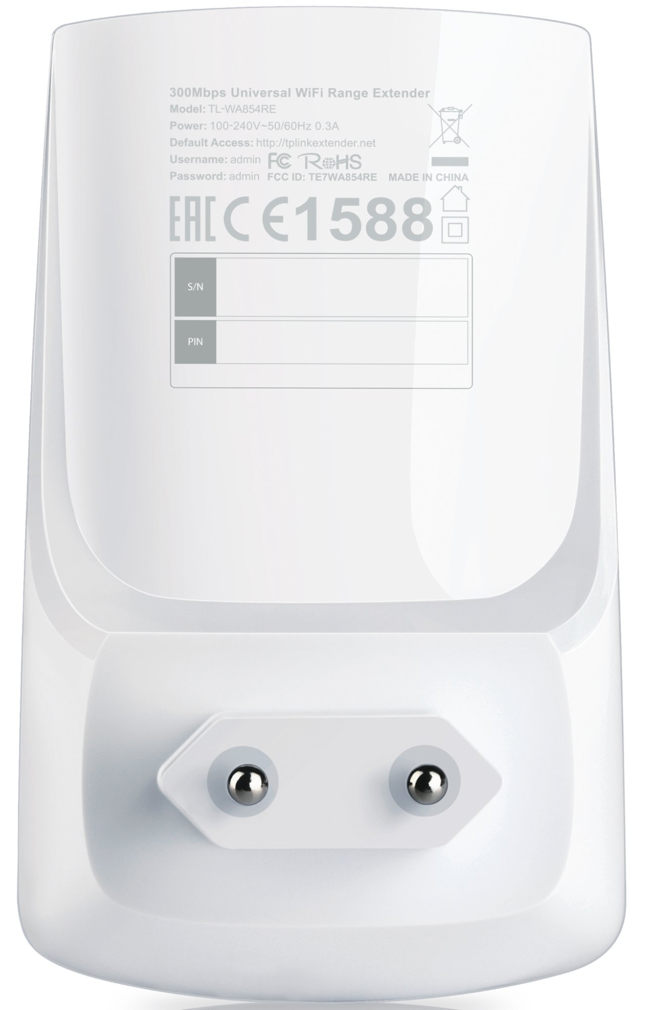 Підсилювач Wi-Fi (ретранслятор) TP-Link TL-WA854RE