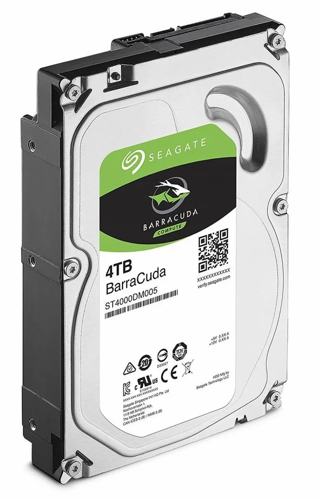 Жорсткий диск (HDD) 3.5" SATA 4TB Seagate BarraCuda 5400rpm/256MB (ST4000DM004) — фото 2
