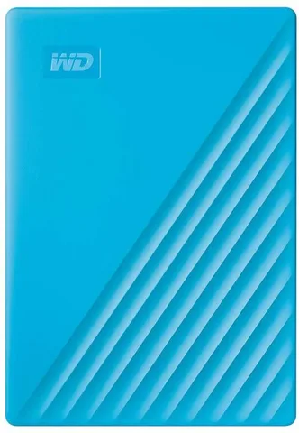 Внешний жесткий диск (HDD) 2.5" USB 4.0TB WD My Passport (WDBPKJ0040BBL-WESN) Blue