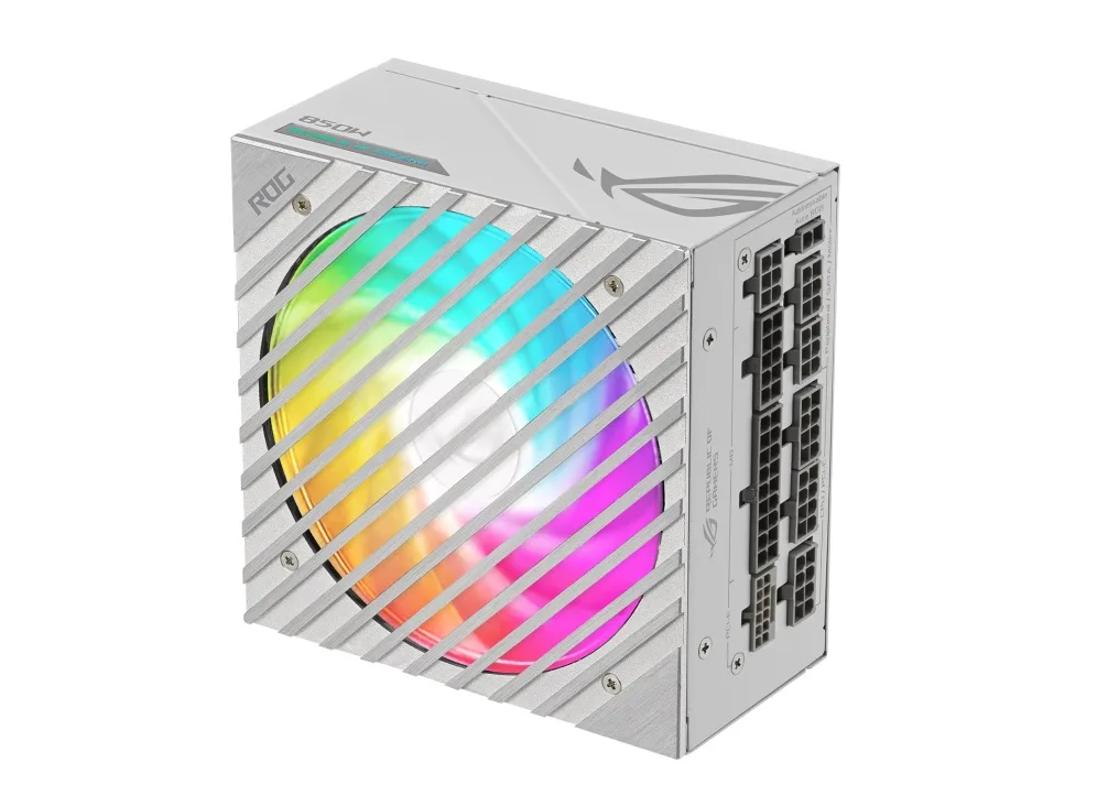 Блок питания Asus ROG Loki SFX-L 850W Platinum с модульными разъемами и подсветкой кулера