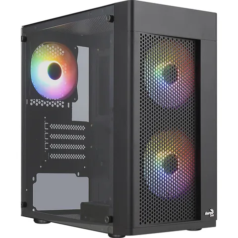 Корпус AeroCool Hexform-G-BK-v2 (ACCS-PV38033.11) Black без Б/П