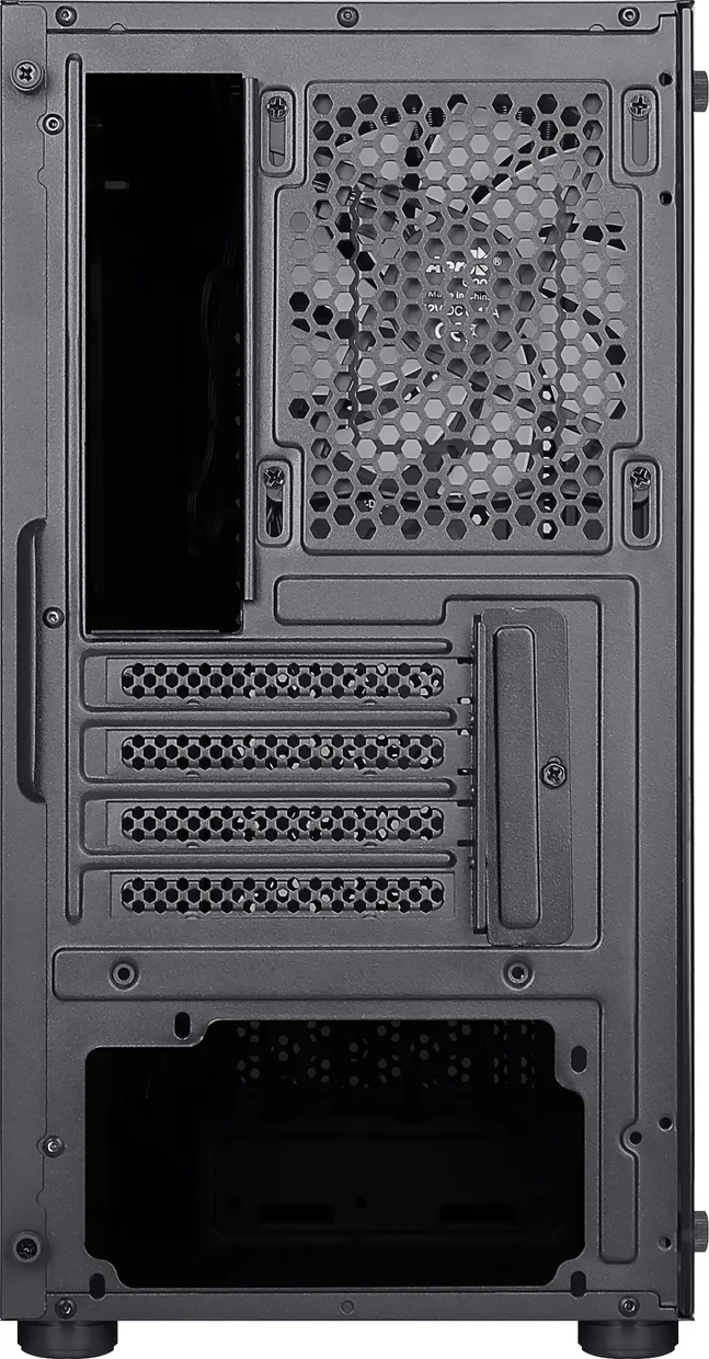 Задняя стенка компьютерного корпуса AeroCool Hexform-G-BK-v2 со слотами расширения и решеткой