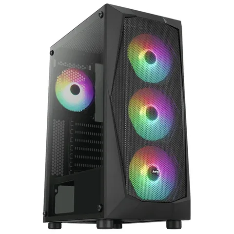 Корпус AeroCool Falcon-G-BK-v2 (ACCM-PV41143.11) Black без Б/П