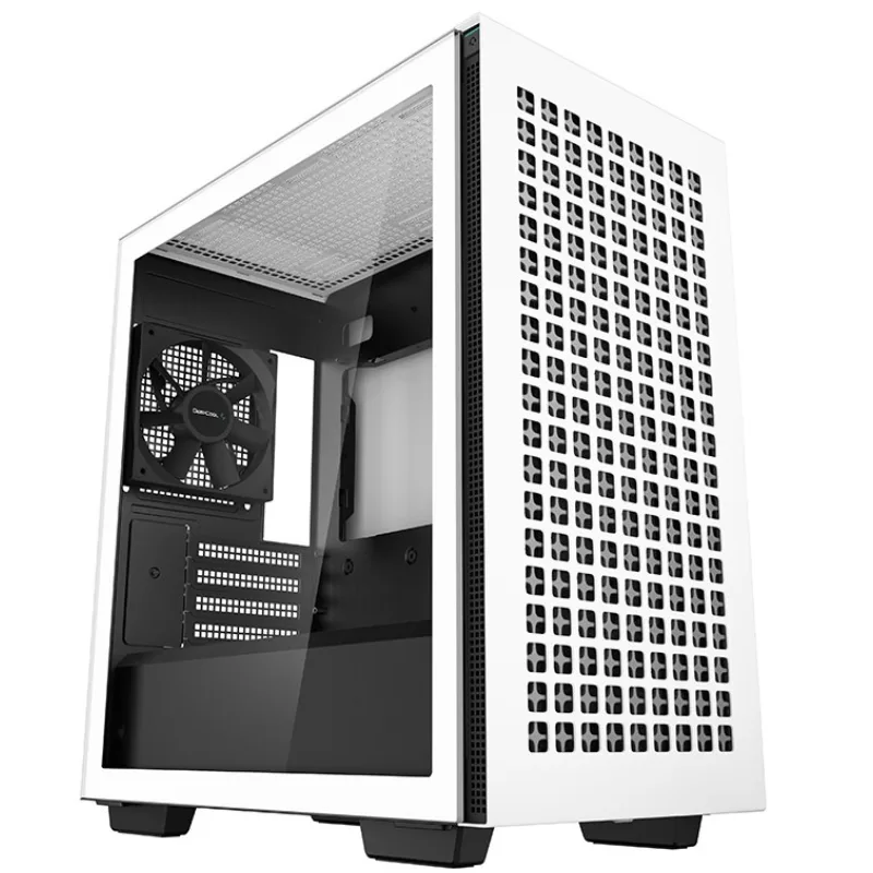Корпус DeepCool CH370 White (R-CH370-WHNAM1-G-1) без Б/П