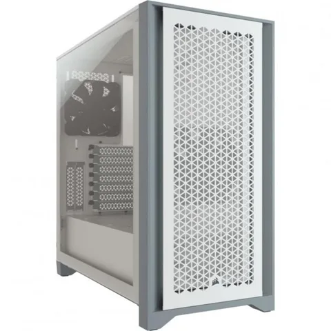 Корпус Corsair 4000D Airflow Tempered Glass White (CC-9011201-WW) без Б/П