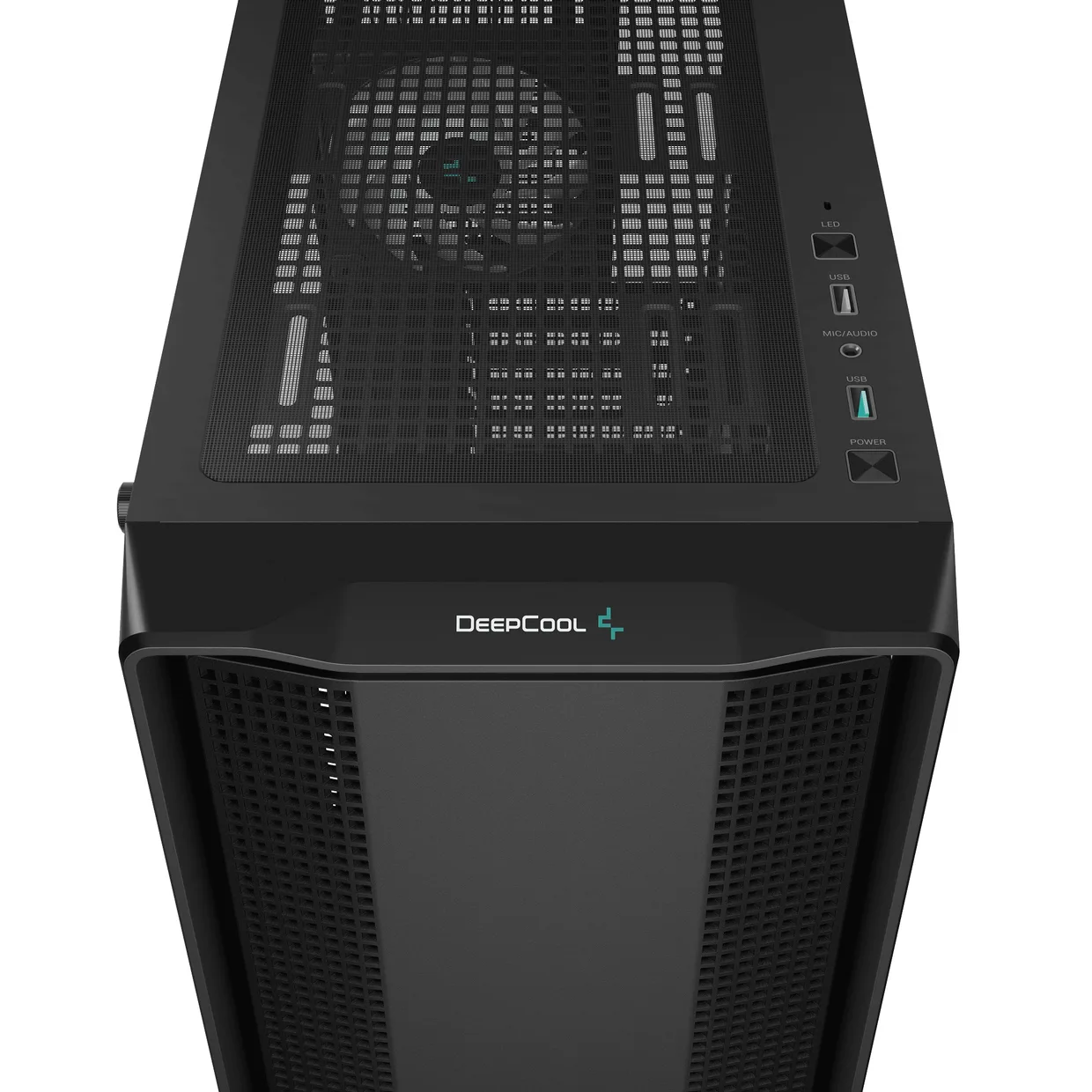 Верхняя панель корпуса DeepCool CC560 ARGB V2 с пылевым фильтром и разъемами управления