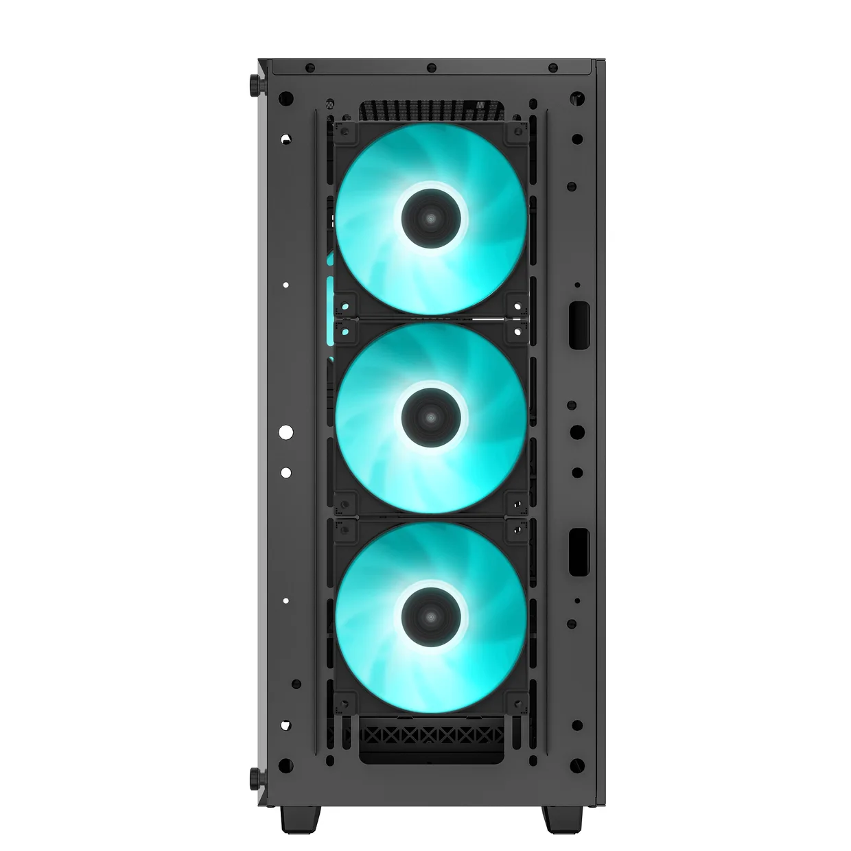 Шасси корпуса DeepCool CC560 V2 Black с тремя вентиляторами со статической бирюзовой подсветкой