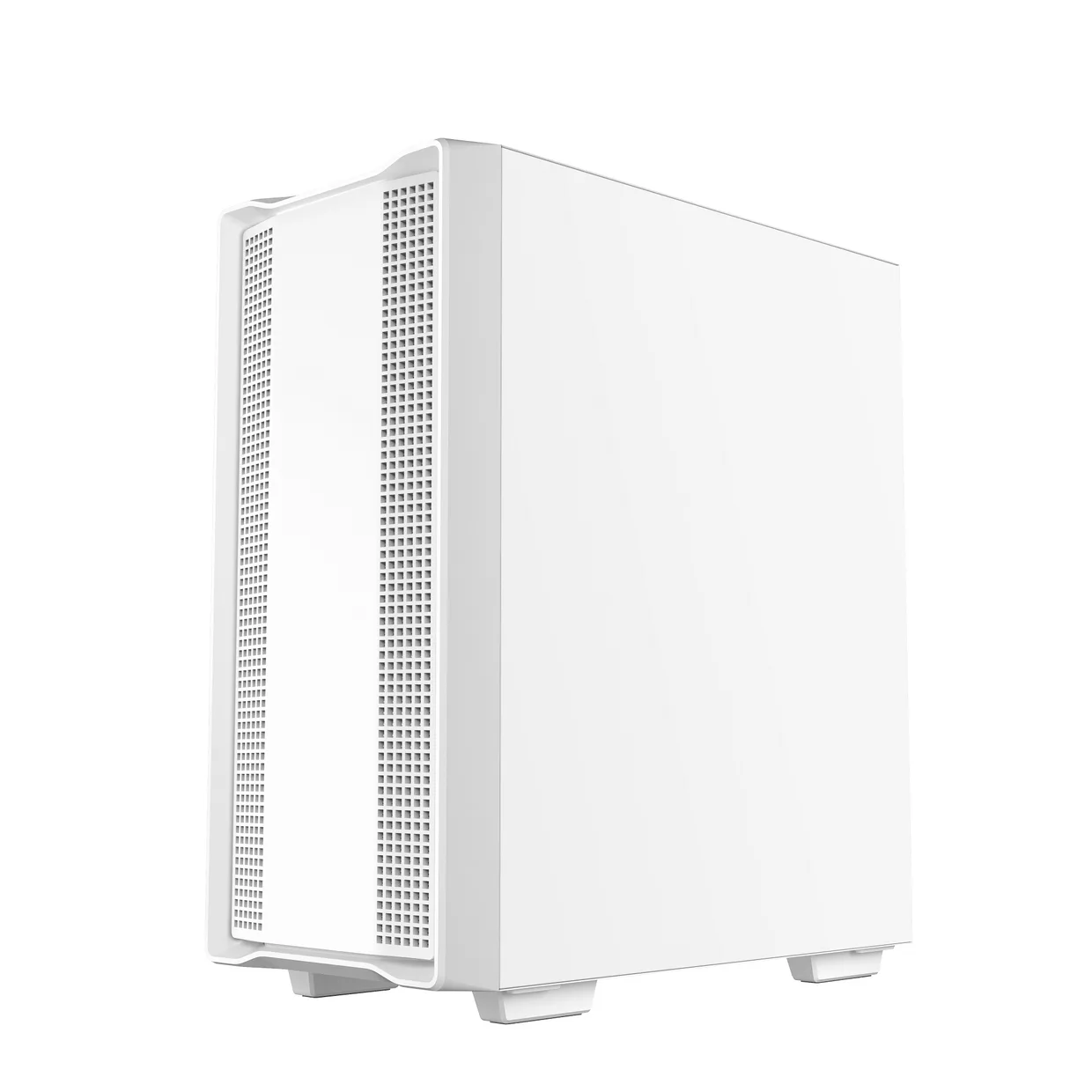 Белый корпус для ПК DeepCool CC560 V2 White, вид со стороны правой металлической панели