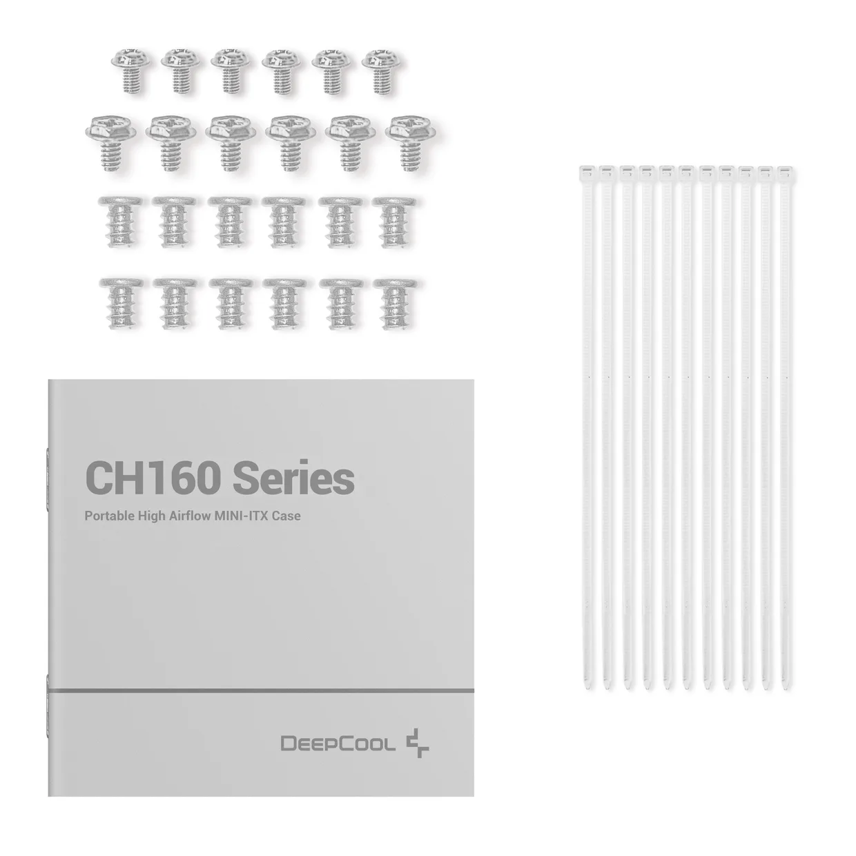 Корпус DeepCool CH160 White (R-CH160-WHNGI0-G-1) без Б/П — фото 11