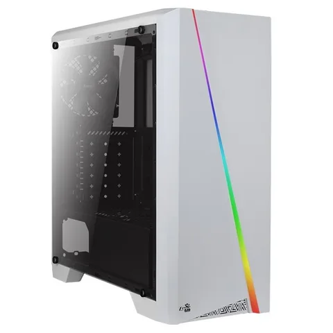 Корпус AeroCool Cylon WG Tempered Glass (ACCM-PV10013.21) White без Б/П