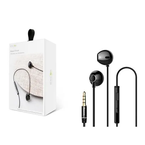 Наушники Baseus Enock H06 lateral in-ear Wire Earphone Black 3.5 mini-jack (NGH06-01)