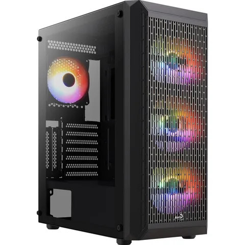 Корпус AeroCool Beam-G-BK-v2 (ACCM-PV37043.11) Black без Б/П