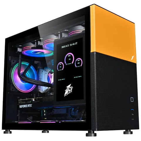 Корпус 1stPlayer Mi6-EV Black без Б/П