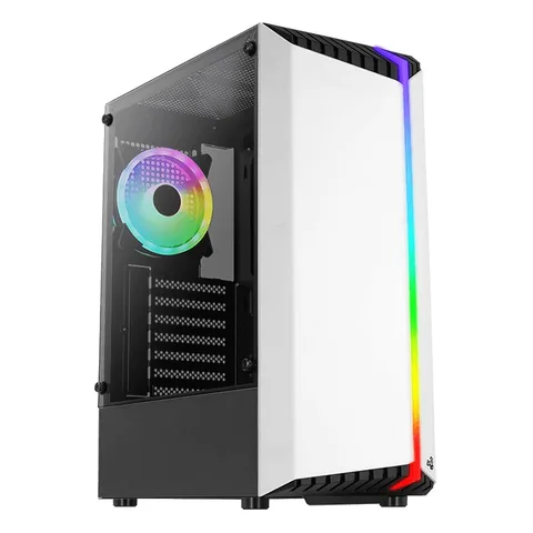 Корпус AeroCool Bionic-G-WT-v2 (ACCM-PV34113.21) White без Б/П