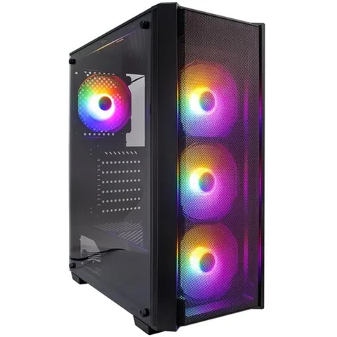 Корпус 1stPlayer V4-4F1 Black без Б/П