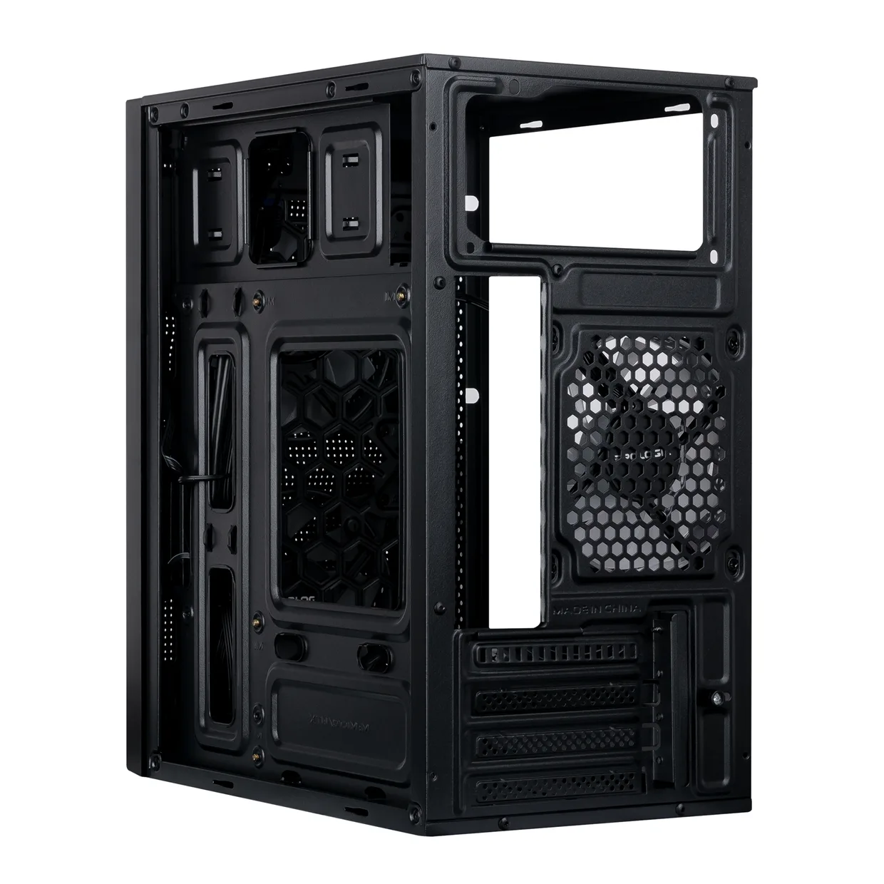 Корпус Prologix E113 Tempered Glass&Mesh Black — фото 8