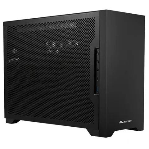 Корпус ALmordor Sharky 170I ITX Black (ALS170IBK) без Б/П
