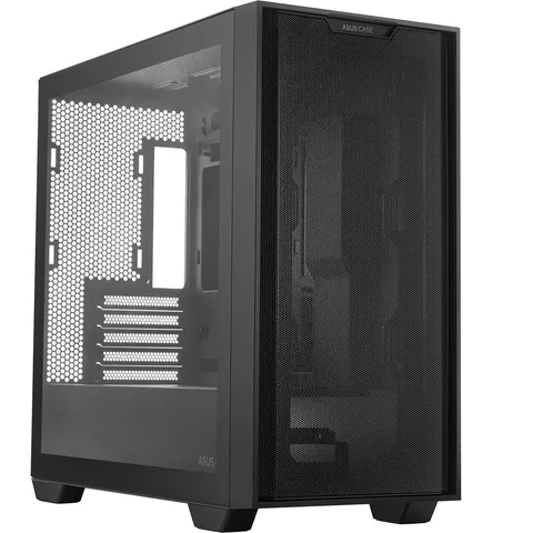 Корпус Asus A21 Black Tempered Glass без Б/П (90DC00H0-B09010)