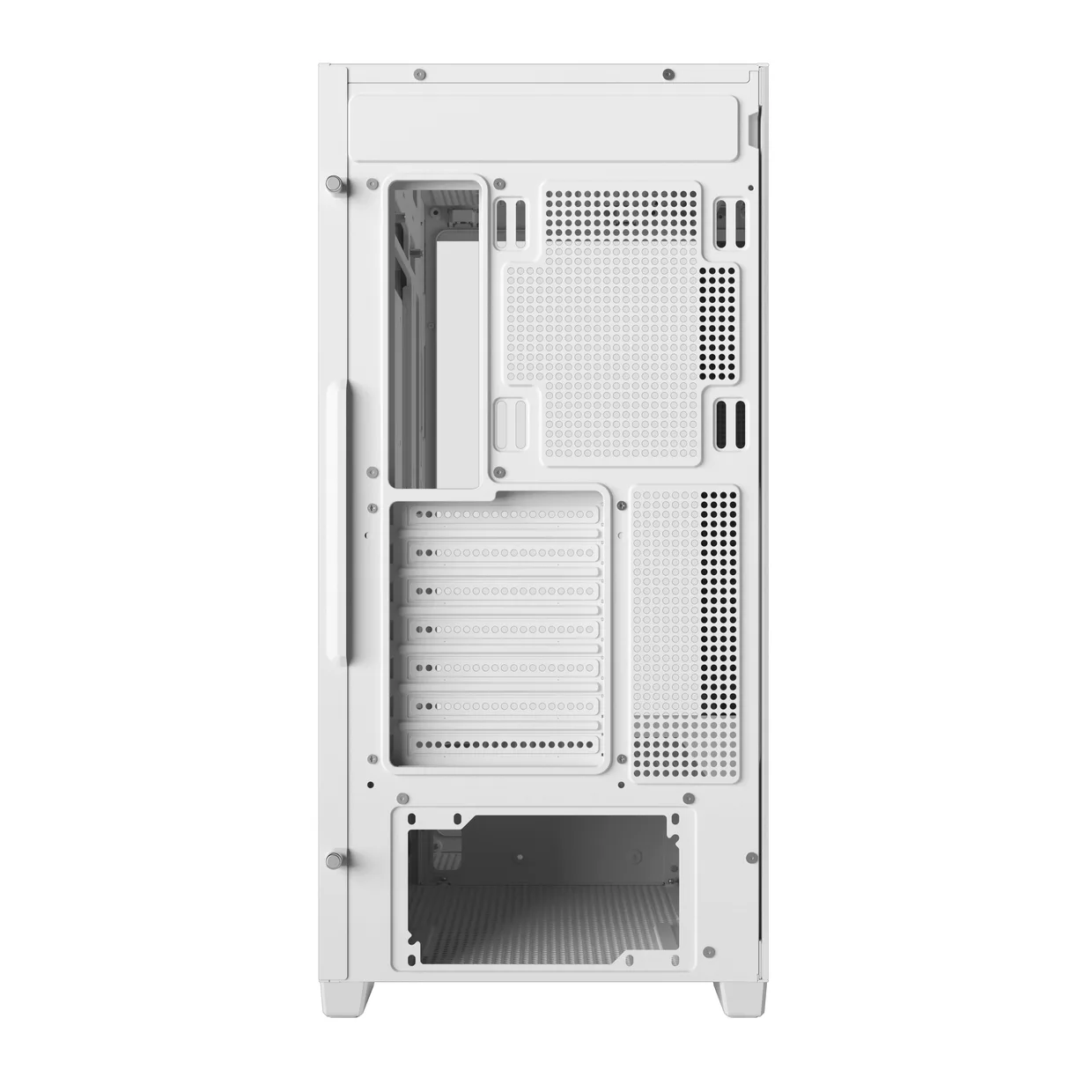 Задняя панель белого корпуса DeepCool CG580 White с решетками охлаждения