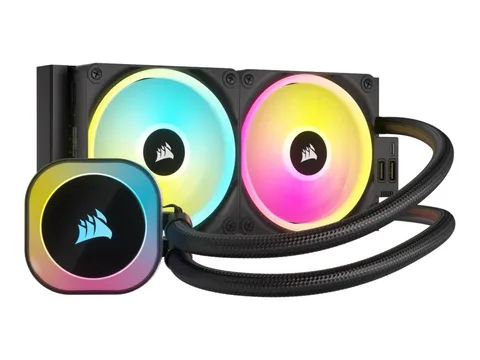 Система водяного охлаждения Corsair iCUE Link H100i RGB Liquid CPU Cooler Black (CW-9061001-WW)