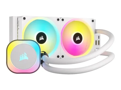 Система водяного охлаждения Corsair iCUE Link H100i RGB Liquid CPU Cooler White (CW-9061005-WW)