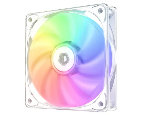 Вентилятор для корпуса ID-Cooling Crystal 120 ARGB White, 120mm