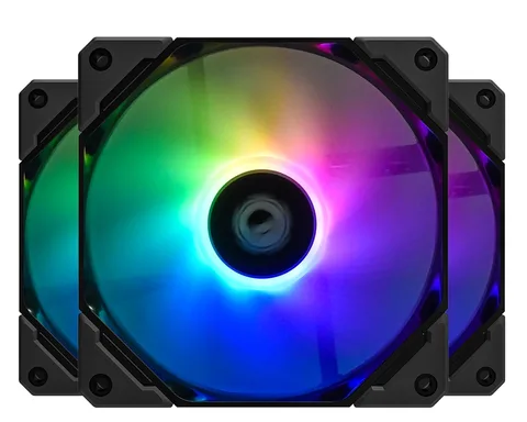 Набор вентиляторов (3pcs Pack) ID-Cooling TF-12025-Pro ARGB Trio, 120mm