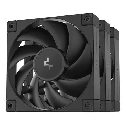 Набор вентиляторов (3pcs Pack) DeepCool FD12-3 IN 1, 120mm (R-FD12-BKNPN3-G)