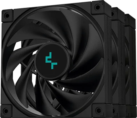 Набор вентиляторов (3pcs Pack) DeepCool FK120-3 IN 1 Black, 120mm (R-FK120-BKNPF3-G-1)