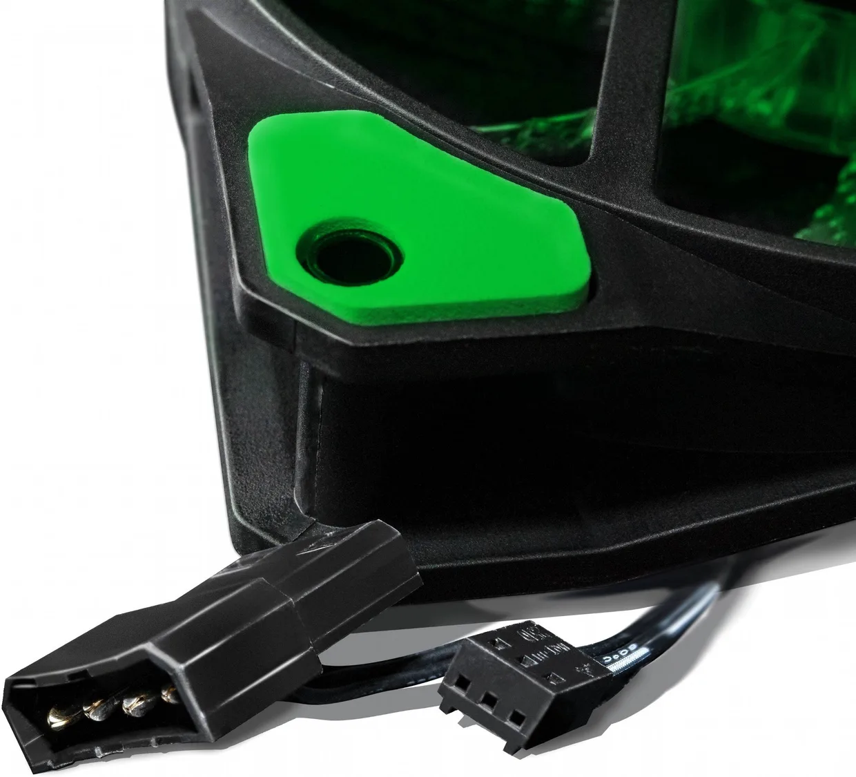 Вентилятор для корпуса Frime Iris LED Fan 33LED Green, 120mm (FLF-HB120G33) — фото 2