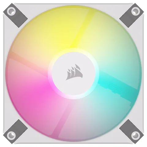 Вентилятор для корпуса Corsair iCUE AF120 RGB Slim White, 120mm (CO-9050164-WW)
