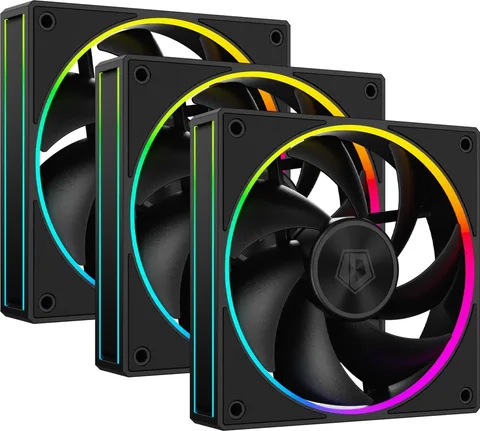 Набор вентиляторов (3pcs Pack) ID-Cooling AF-127-ARGB-K Trio, 120mm