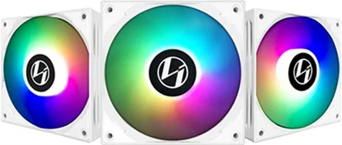 Набор вентиляторов (3pcs Pack) Lian Li ST120-3 RGB White, 120mm (G99.12ST3W.00)