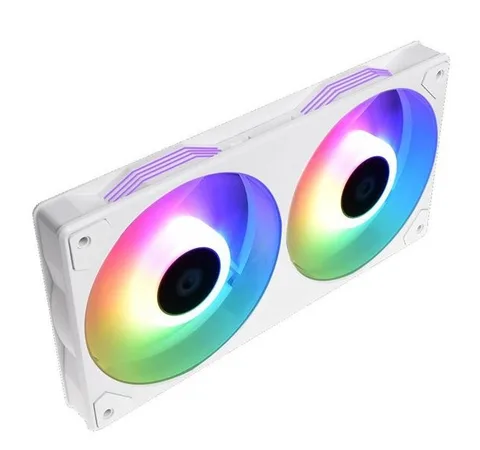 Вентилятор для корпуса ID-Cooling Icefan 240 ARGB Snow, 245x125x27mm