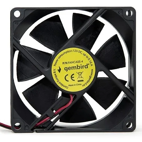 Вентилятор для корпуса Gembird FANCASE-4, 80mm