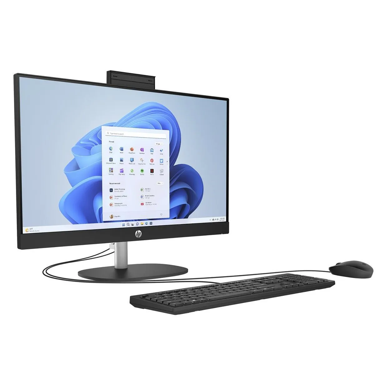 Моноблок HP AiO 24-cr0005ua (9C9G7EA) Jet Black — фото 3