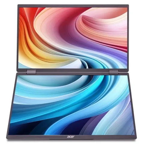 Монитор Acer 15.6" Dual Portable PD163Qbmiuux (UM.ZP3EE.008)