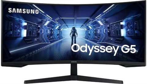 Монитор Samsung 34" Odyssey G5 (LC34G55TWWIXCI)