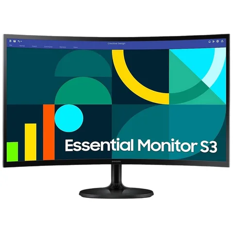 Монитор Samsung 27" Essential S3 LS27D360 (LS27D360GAIXCI)