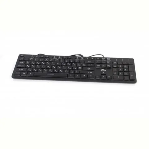 Клавиатура Frime Moonfox 3Color Ukr Black (FLK18210)