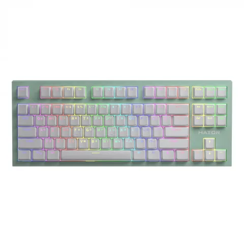 Клавиатура беспроводная Hator Skyfall TKL Pro Wireless Mint (HTK-667)