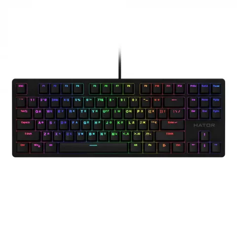 Клавиатура Hator Rockfall Evo TKL Optical Black (HTK-630)