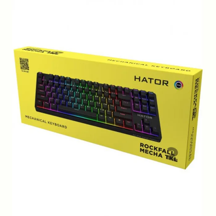 Клавиатура Hator Rockfall 2 Mecha TKL Orange Black (HTK-520) — фото 6